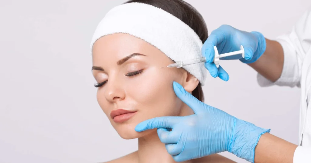 Current image: Women receiving Neurotoxin Treatment in Norman, OK, to smooth wrinkles and achieve a refreshed, youthful appearance